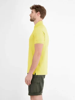 LERROS Poloshirts<Herren Poloshirt gelb uni
