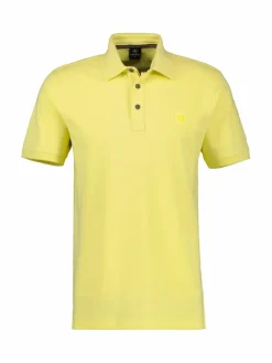 LERROS Poloshirts<Herren Poloshirt gelb uni