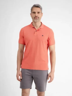 LERROS Poloshirts<Herren Poloshirt koralle uni