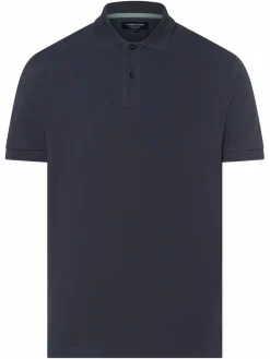 Andrew James Poloshirts<Herren Poloshirt blue stone uni