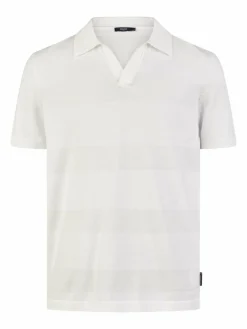 Daniel Hechter Poloshirts<Herren Poloshirt weiß gestreift