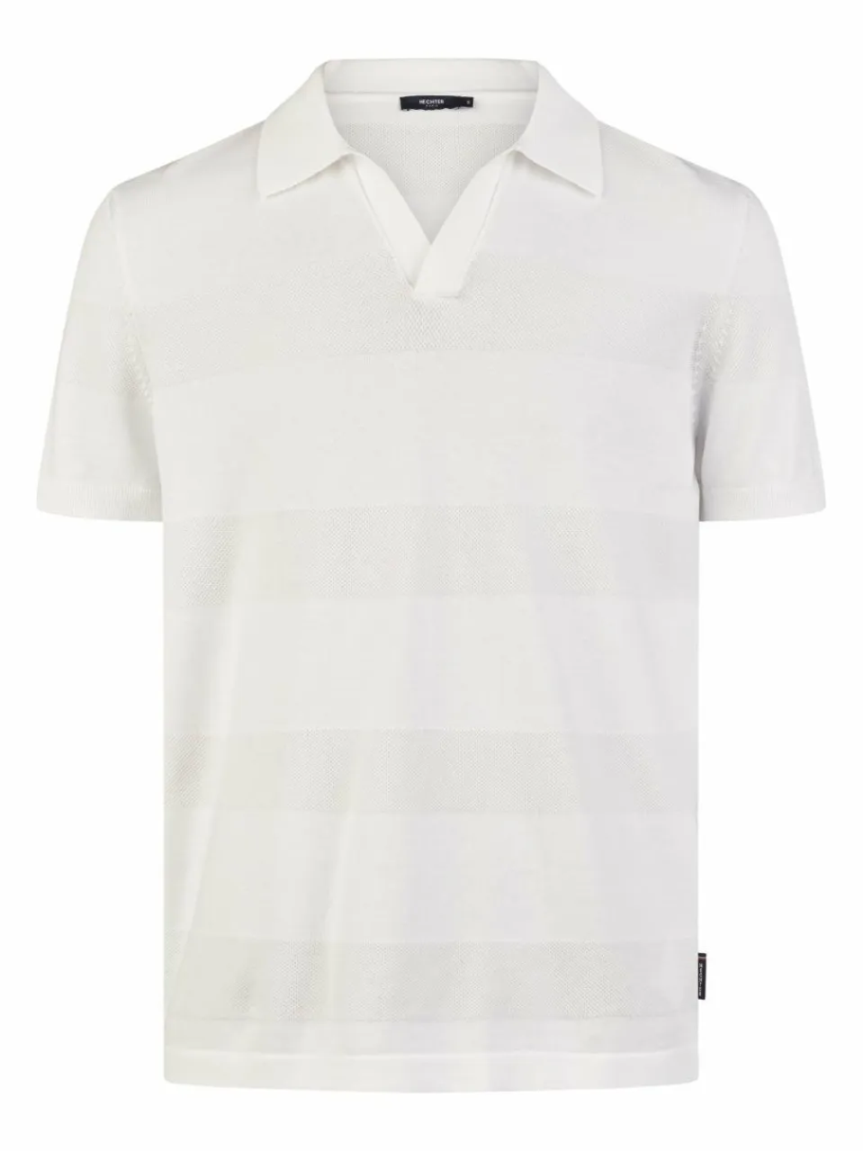 Daniel Hechter Poloshirts<Herren Poloshirt weiß gestreift