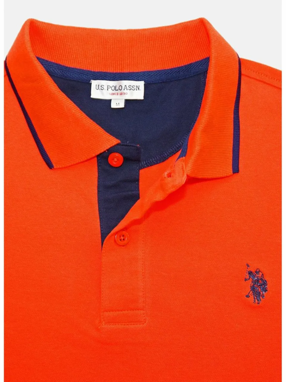 U.S. Polo Assn. Poloshirts<Herren Poloshirt orange uni
