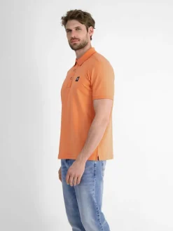 LERROS Poloshirts<Herren Poloshirt orange uni