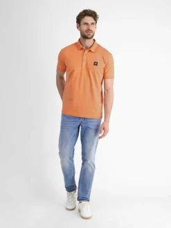 LERROS Poloshirts<Herren Poloshirt orange uni