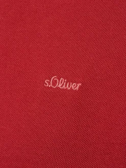 s.Oliver Poloshirts<Herren Poloshirt bordeaux uni