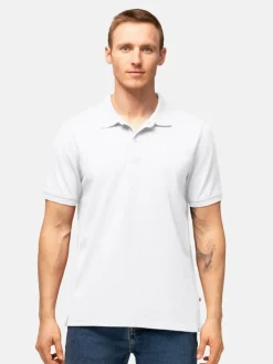 DANISH ENDURANCE Poloshirts<Herren Poloshirt weiß uni