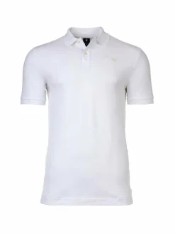 G-Star RAW Poloshirts<Herren Poloshirt weiß uni
