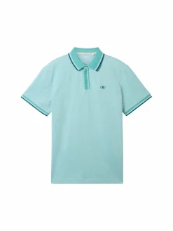 Tom Tailor Poloshirts<Herren Poloshirt hellblau uni