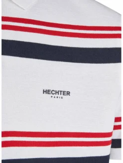 Daniel Hechter Poloshirts<Herren Poloshirt weiß gestreift