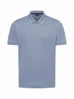 Ragman Poloshirts<Herren Poloshirt hellgrau uni
