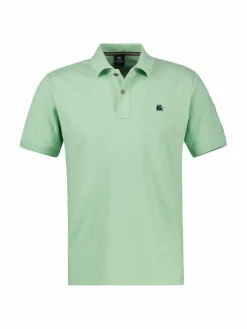 LERROS Poloshirts<Herren Poloshirt mint gestreift