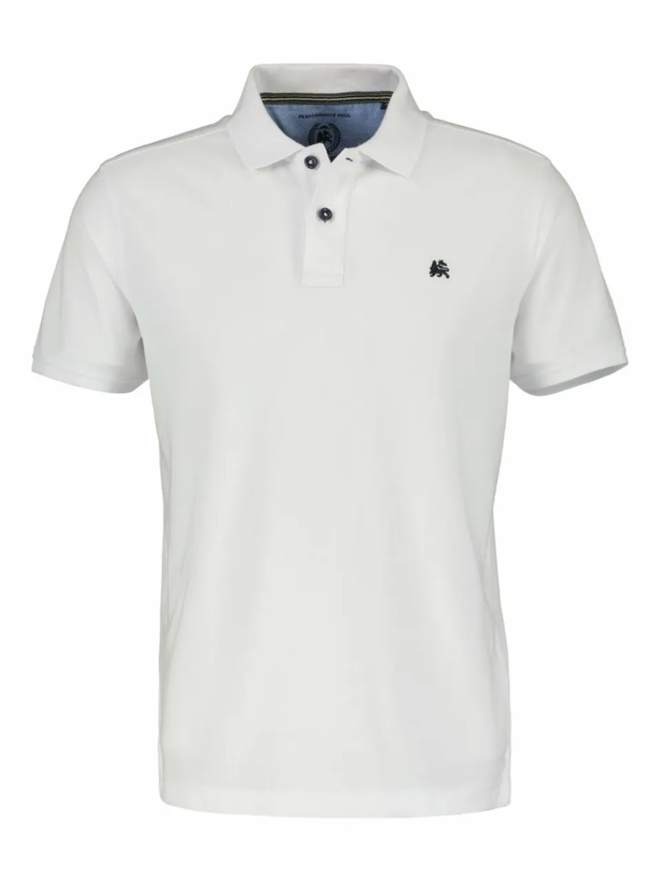 LERROS Poloshirts<Herren Poloshirt weiß uni
