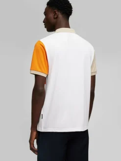 Daniel Hechter Poloshirts<Herren Poloshirt orange gemustert