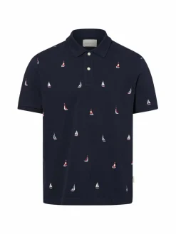 Gant Poloshirts<Herren Poloshirt marine gemustert