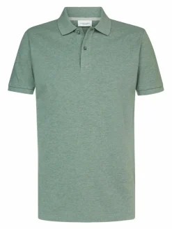 Profuomo Poloshirts<Herren Poloshirt grün uni