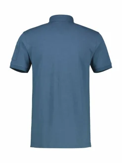 LERROS Poloshirts<Herren Poloshirt hellblau uni