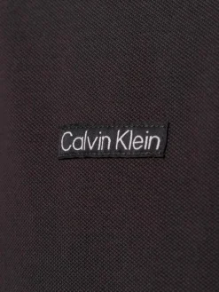 Calvin Klein Jeans Poloshirts<Herren Poloshirt schwarz uni