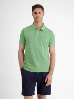 LERROS Poloshirts<Herren Poloshirt grün uni
