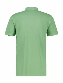 LERROS Poloshirts<Herren Poloshirt grün uni