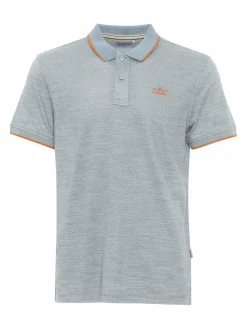 BLEND Poloshirts<Herren Poloshirt blau gemustert