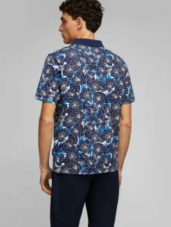 Daniel Hechter Poloshirts<Herren Poloshirt blau gemustert