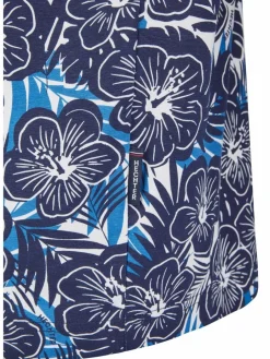 Daniel Hechter Poloshirts<Herren Poloshirt blau gemustert