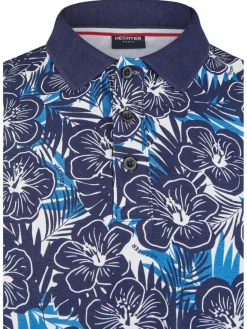 Daniel Hechter Poloshirts<Herren Poloshirt blau gemustert