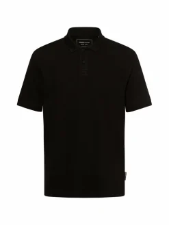 Tom Tailor Denim Poloshirts<Herren Poloshirt schwarz uni
