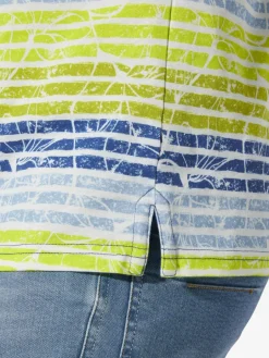 BABISTA Poloshirts<Herren Poloshirt - ARANOR gelb gestreift