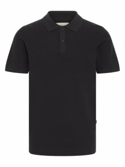 BLEND Poloshirts<Herren Poloshirt - BHALK schwarz uni