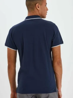 BLEND Poloshirts<Herren Poloshirt - BHAlsek blau uni