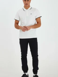 BLEND Poloshirts<Herren Poloshirt - BHAlsek weiß uni