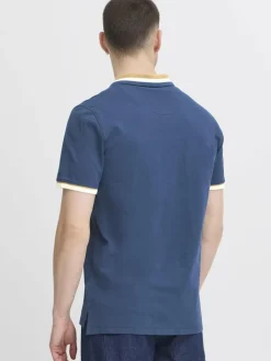 BLEND Poloshirts<Herren Poloshirt - BHEVO blau uni