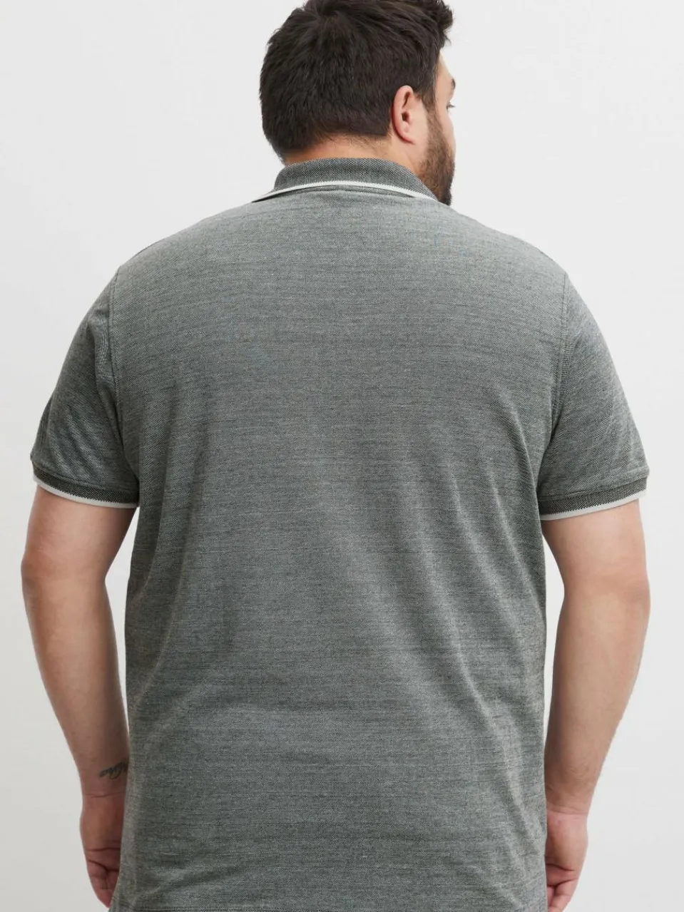 BLEND Poloshirts<Herren Poloshirt - BHNATE BT schwarz uni