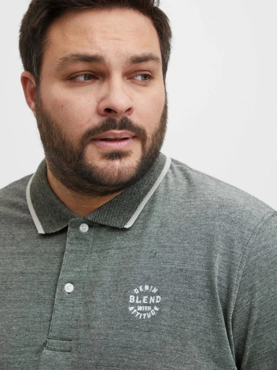 BLEND Poloshirts<Herren Poloshirt - BHNATE BT schwarz uni