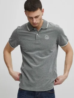 BLEND Poloshirts<Herren Poloshirt - BHPolo grau meliert