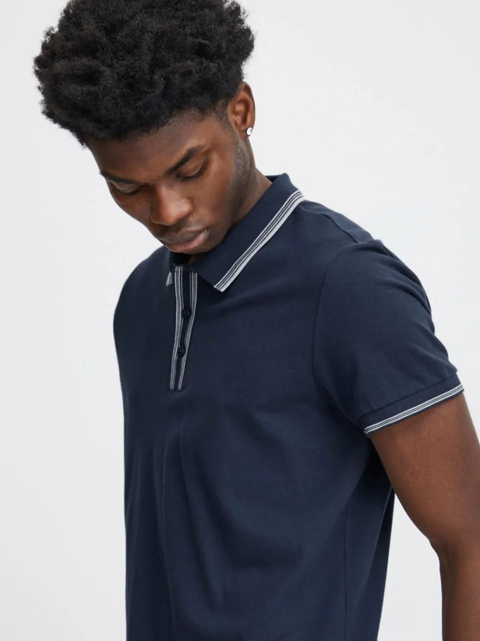 BLEND Poloshirts<Herren Poloshirt - BHPolo blau uni