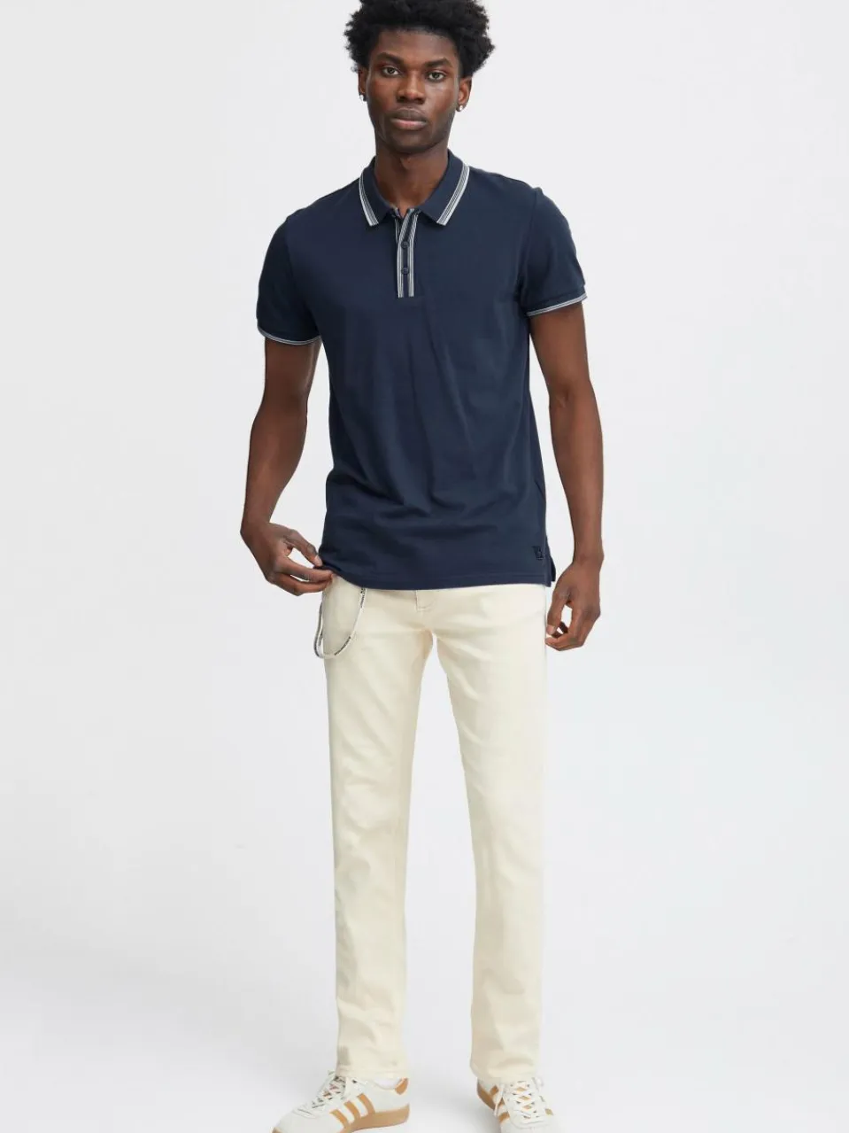 BLEND Poloshirts<Herren Poloshirt - BHPolo blau uni