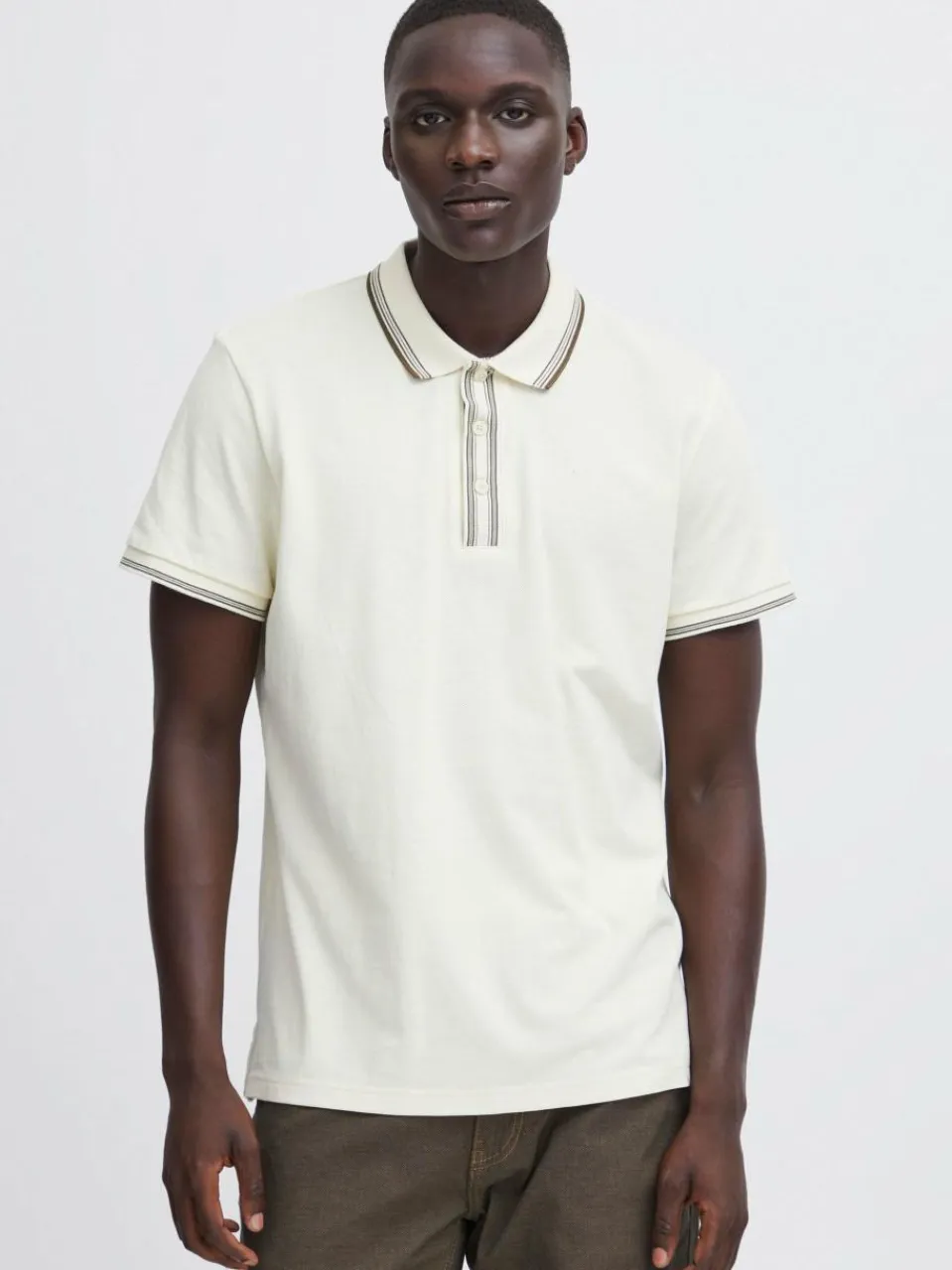 BLEND Poloshirts<Herren Poloshirt - BHPolo beige uni