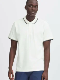 BLEND Poloshirts<Herren Poloshirt - BHPrisal weiß uni