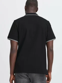 BLEND Poloshirts<Herren Poloshirt - BHPrisal schwarz uni