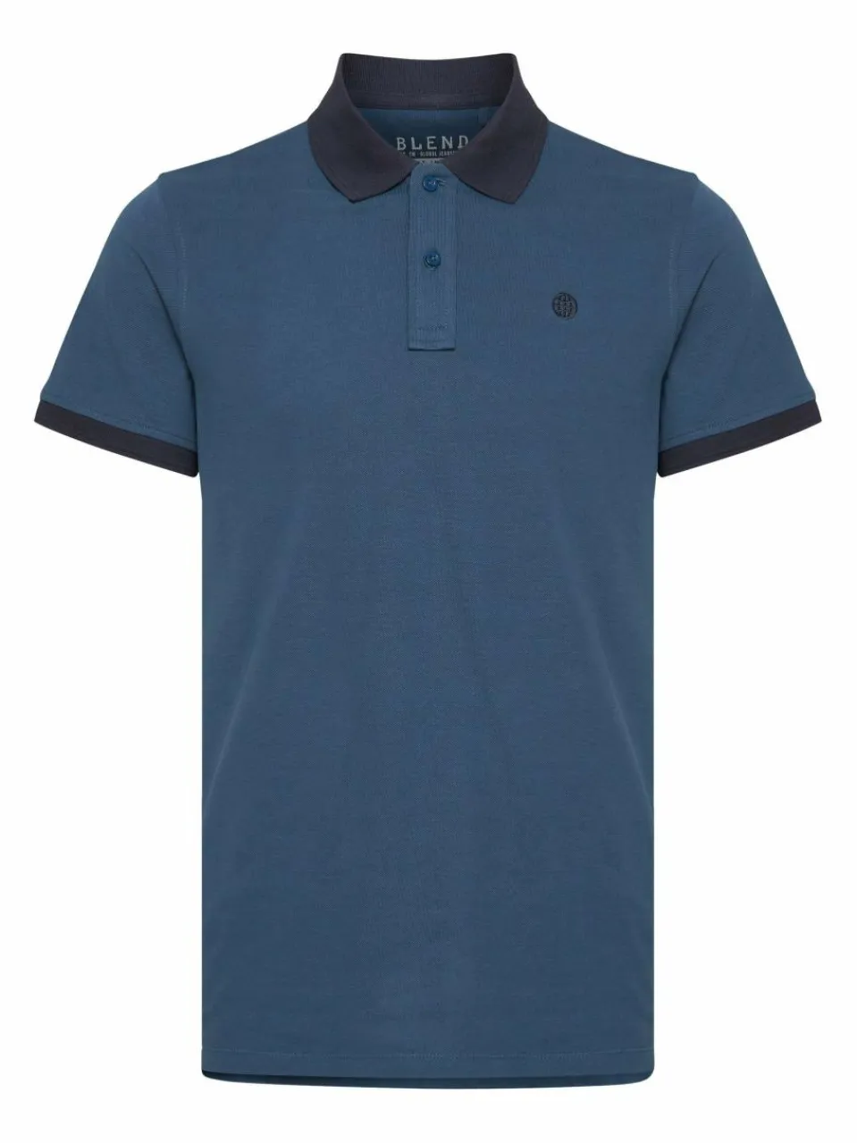BLEND Poloshirts<Herren Poloshirt - BHRalf blau uni