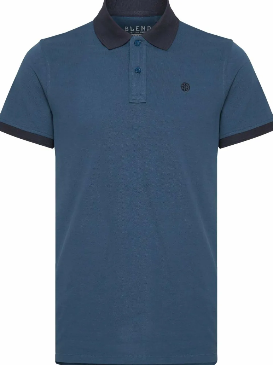 BLEND Poloshirts<Herren Poloshirt - BHRalf blau uni