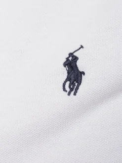Polo Ralph Lauren Poloshirts<Herren Poloshirt - Custom Slim Fit weiß uni