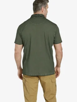 Charles Colby Poloshirts<Herren Poloshirt - EARL KINNET khaki uni