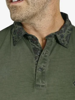 Charles Colby Poloshirts<Herren Poloshirt - EARL KINNET khaki uni