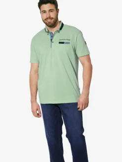 Charles Colby Poloshirts<Herren Poloshirt - EARL PENDLEVINE lind uni