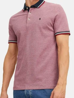 Herren Jack & Jones Poloshirts>Herren Poloshirt - 3er Pack Paulos - Slim Fit