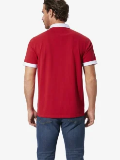BABISTA Poloshirts<Herren Poloshirt - FIOREZZENTO rot gemustert
